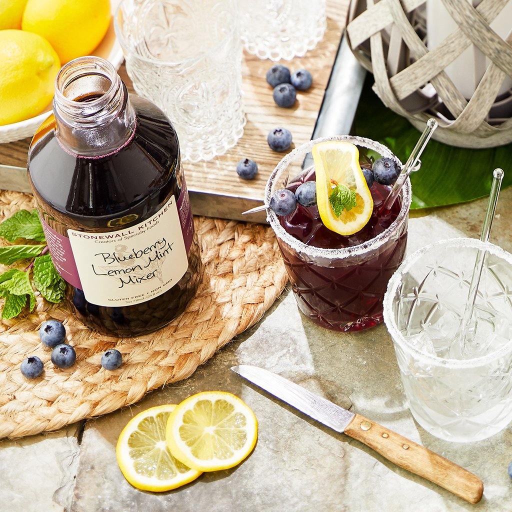 Stonewall Kitchen : Blueberry Lemon Mint Drink Mixer - Image 2