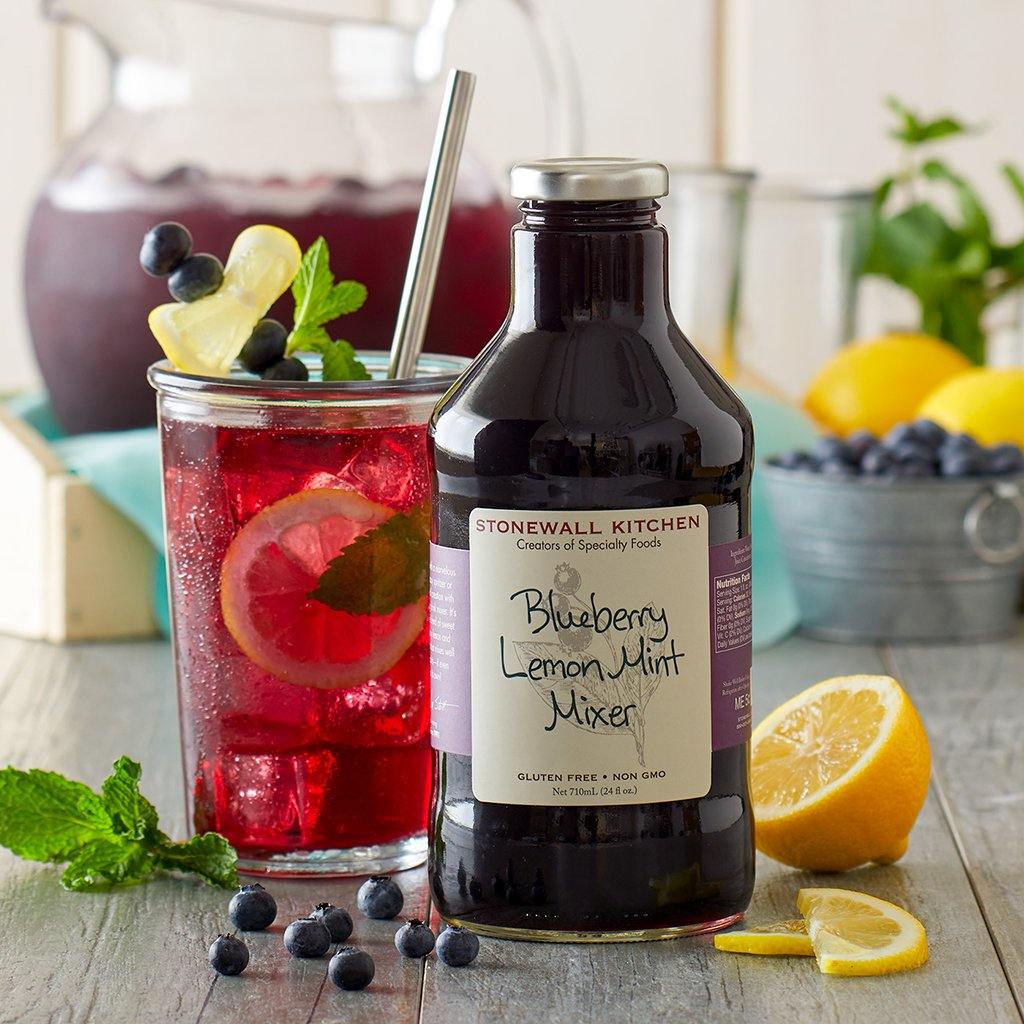 Stonewall Kitchen : Blueberry Lemon Mint Drink Mixer - Image 3