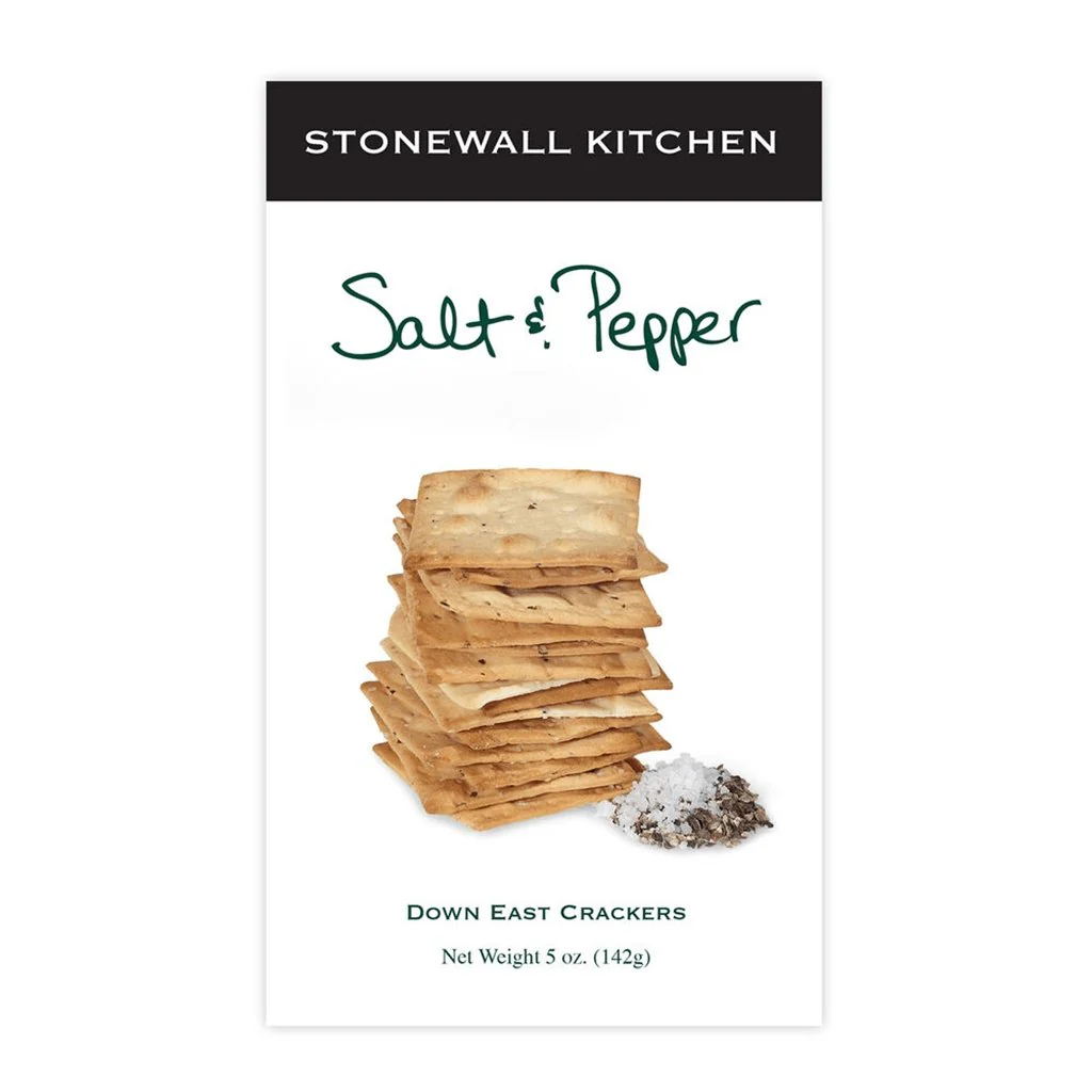 Stonewall Kitchen : Salt & Pepper Crackers