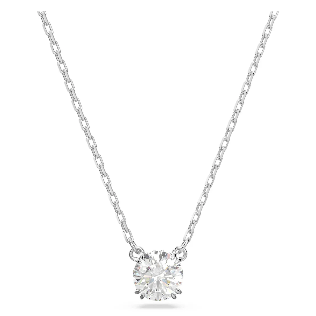 Swarovski : Round Cut White Stilla Pendant