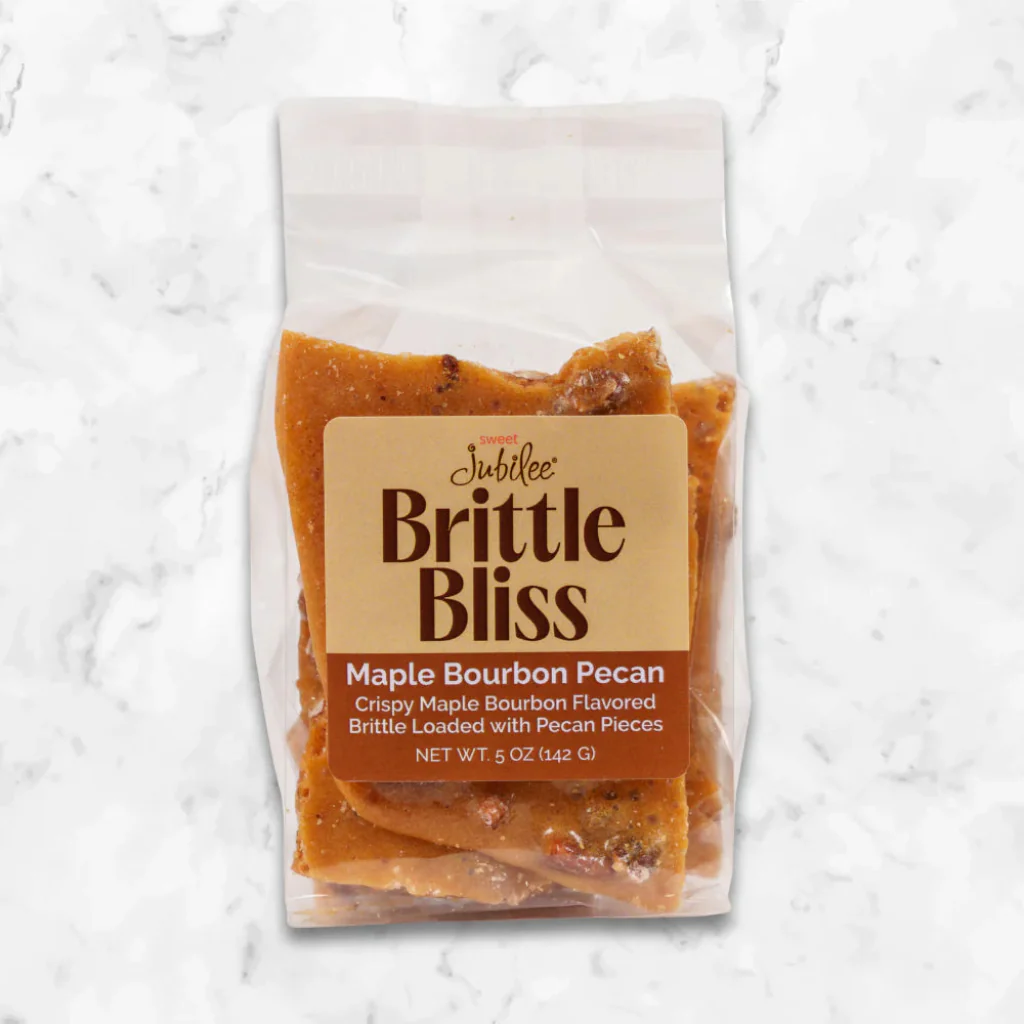 Sweet Jubilee : Maple Bourbon Pecan Brittle Bliss