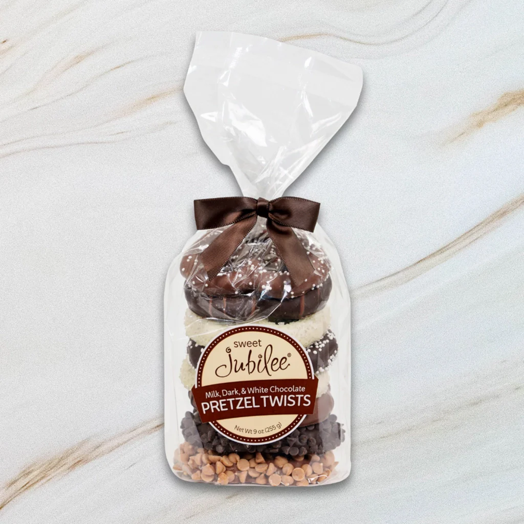 Sweet Jubilee : Pretzel Stack Gift Bag