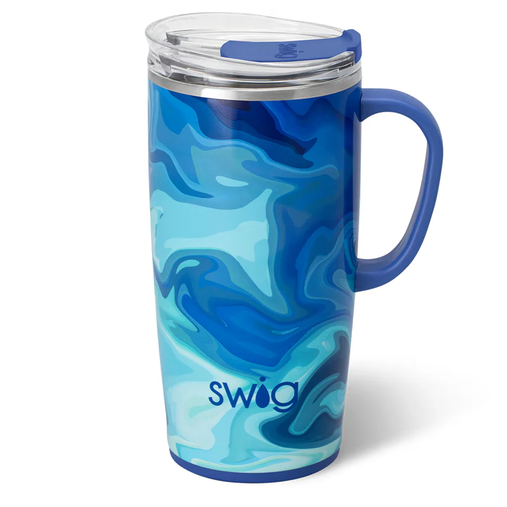 Swig : Full Travel Mug (22oz) in Blue Lagoon