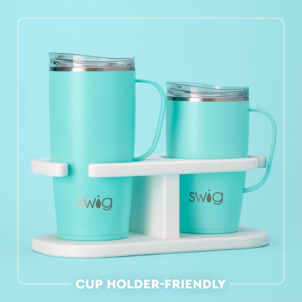 Swig : Full Travel Mug (22oz) in Glacier Stripe - Image 5