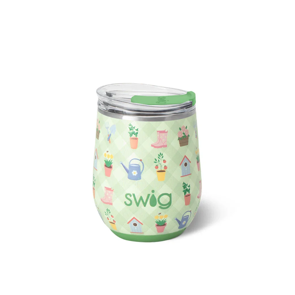 Swig : Green Thumb Stemless Wine 12oz