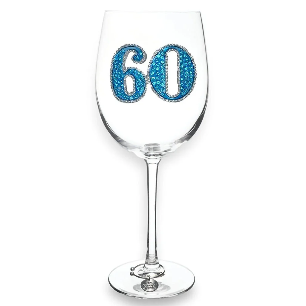 The Queens' Jewels : 60th Birthday Jeweled Glassware – Stemmed