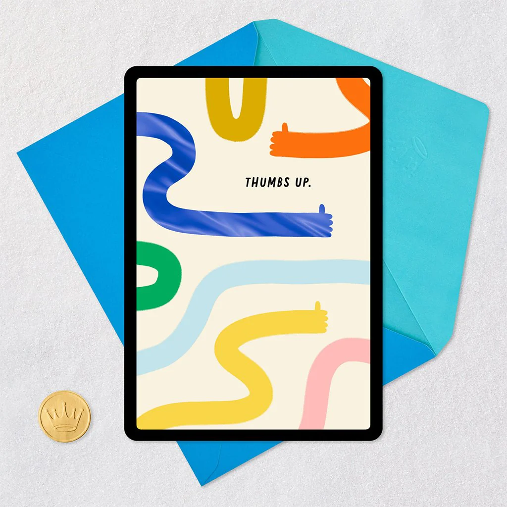 Thumbs Up Venmo Congratulations Card - Image 7