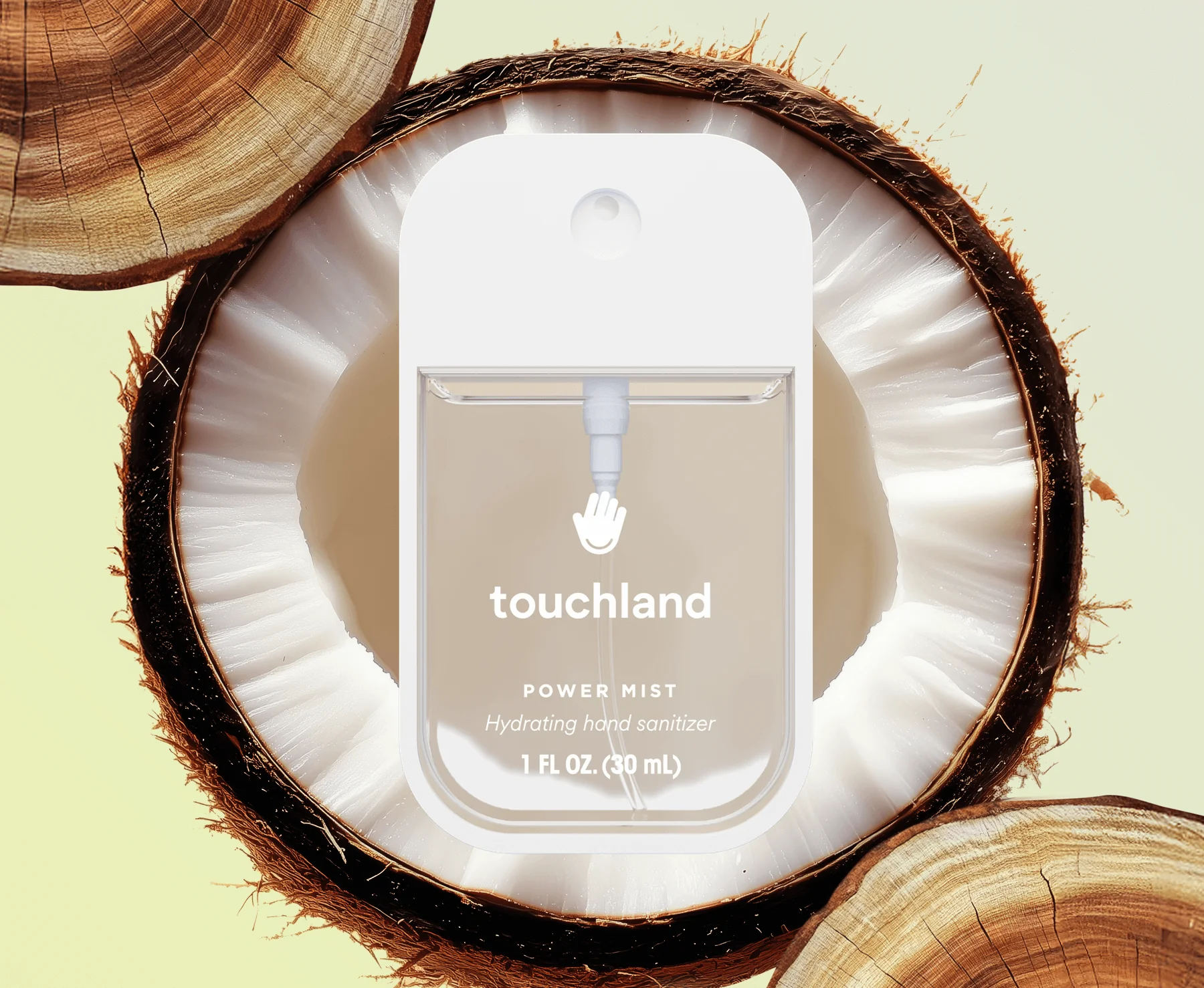 Touchland : Beach Coco Hand Sanitizer - Power Mist - Image 3
