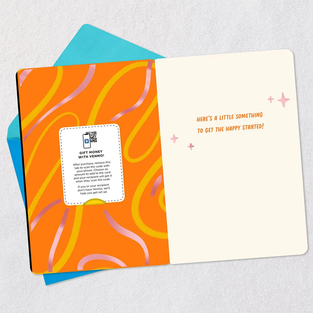 Turn Up the Happy Venmo Birthday Card - Image 3