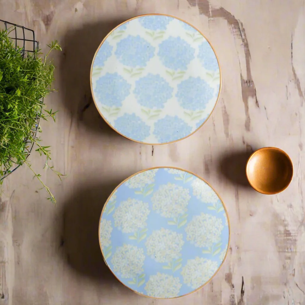 Two's Company : Hydrangea Small Trinket Dish Large - Assorted 1 at random