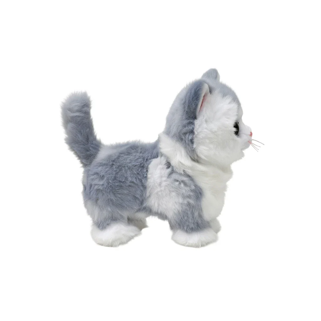 Ty : Beanie Boo Furley The Grey Cat Soft Plush - Image 2