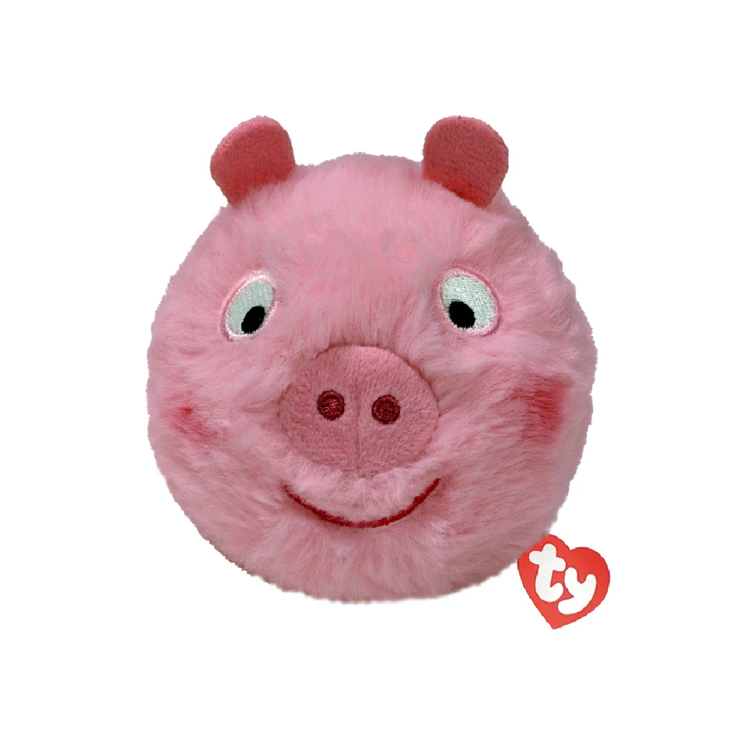 Ty : Peppa Pig The Pig Soft Plush Bouncers