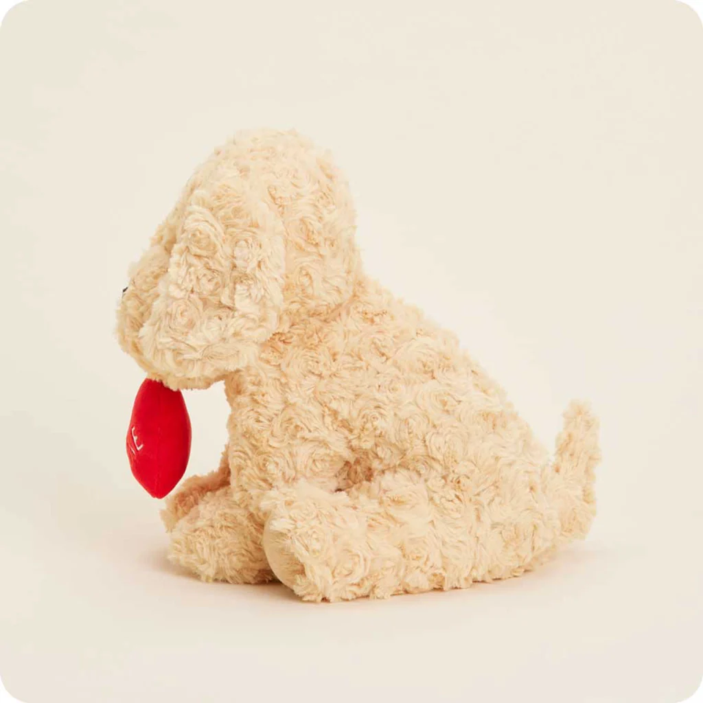Warmies : Be Mine Golden Dog Plush - Image 2