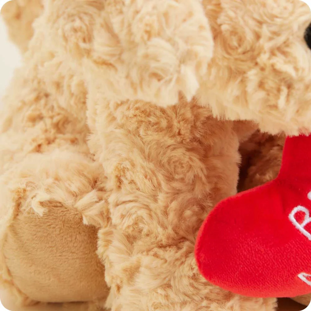 Warmies : Be Mine Golden Dog Plush - Image 3