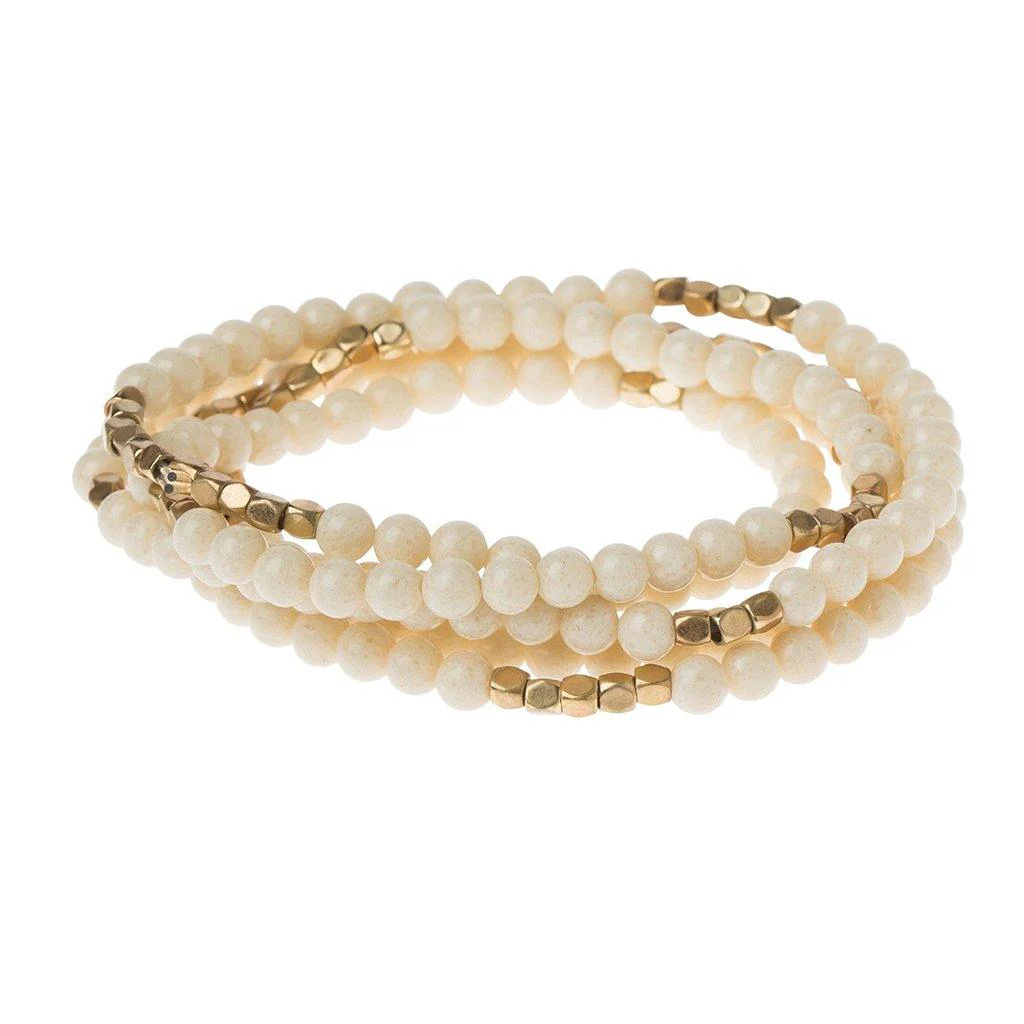 White Fossil Jasper Wrap - The Supreme Nurturer - Image 2