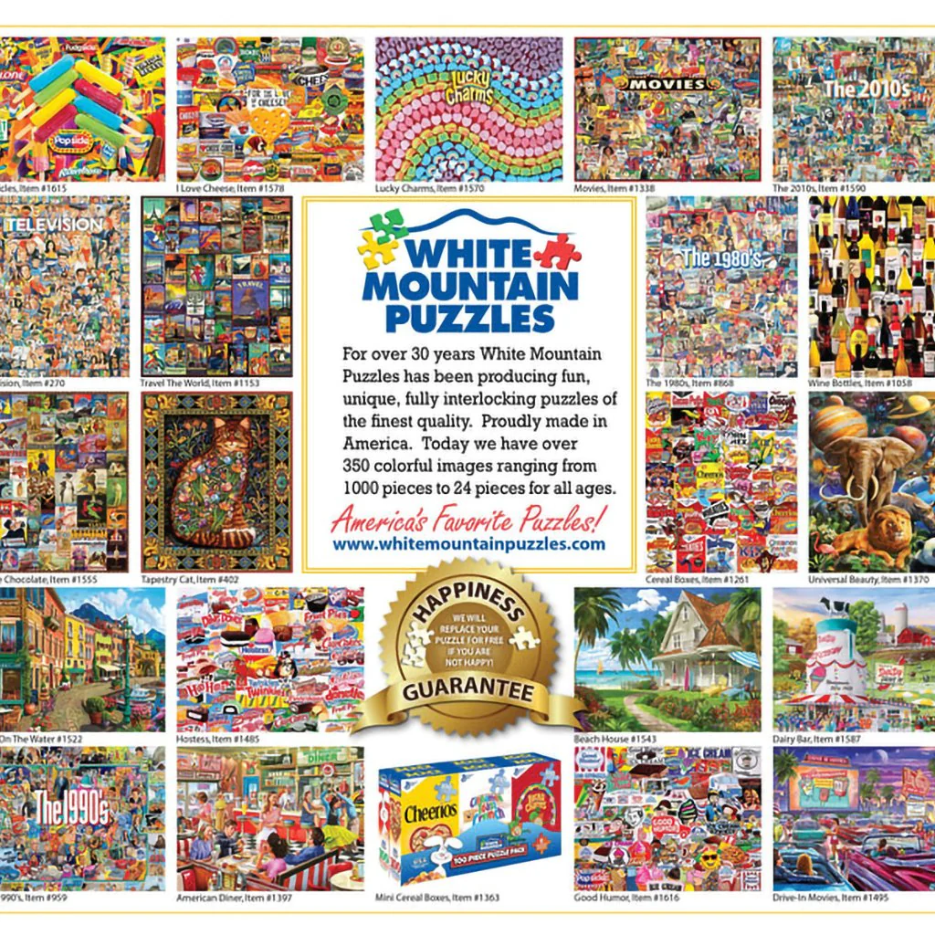 White Mountain : Acadia National Park  - 1000 Piece Jigsaw Puzzle - Image 3