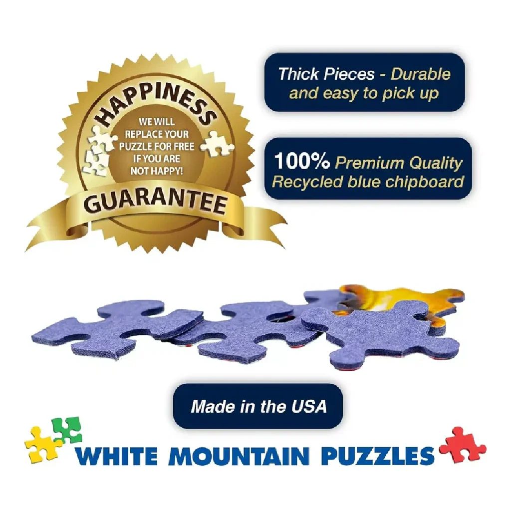 White Mountain Puzzles : Taste Of New England Jigsaw Puzzle - Image 4