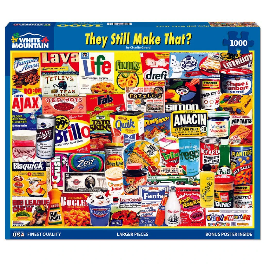 White Mountain Puzzles : They Still Make That? Jigsaw Puzzle - Image 2