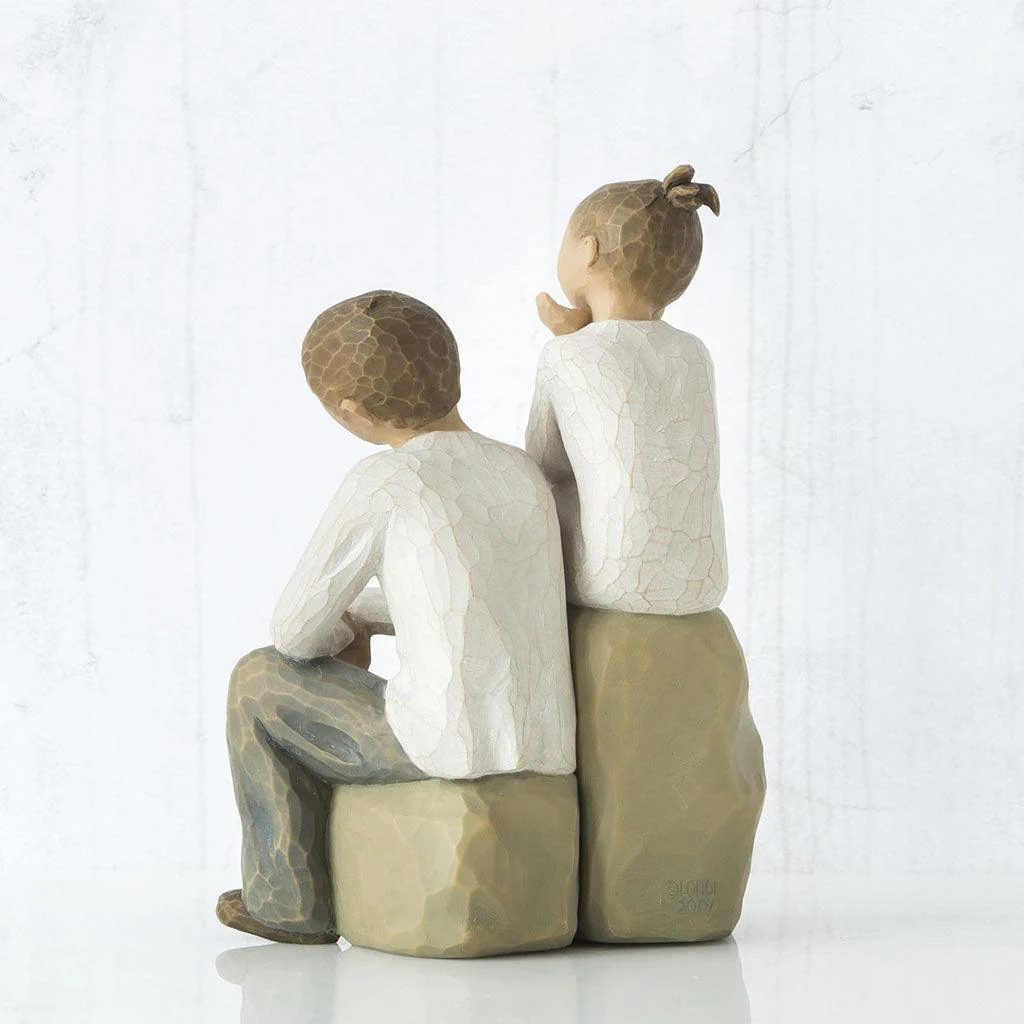 Willow Tree : Brother & Sister Figurine - Image 3