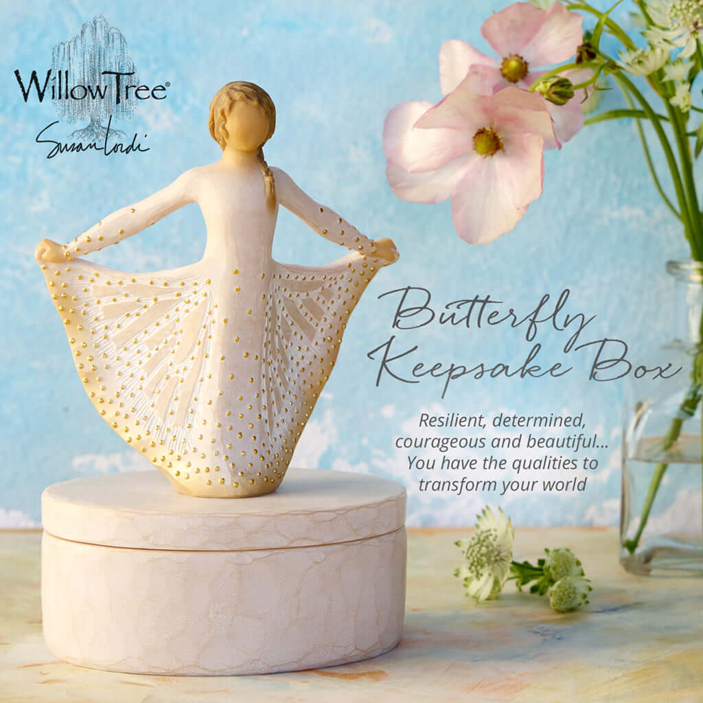 Willow Tree : Butterfly Small Jewelry Box - Image 7