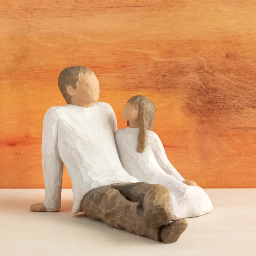 Willow Tree : Father and Daughter Figurine - Image 4