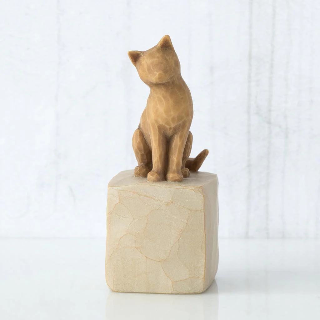 Willow Tree : Love My Cat (Light) Figurine - Image 2