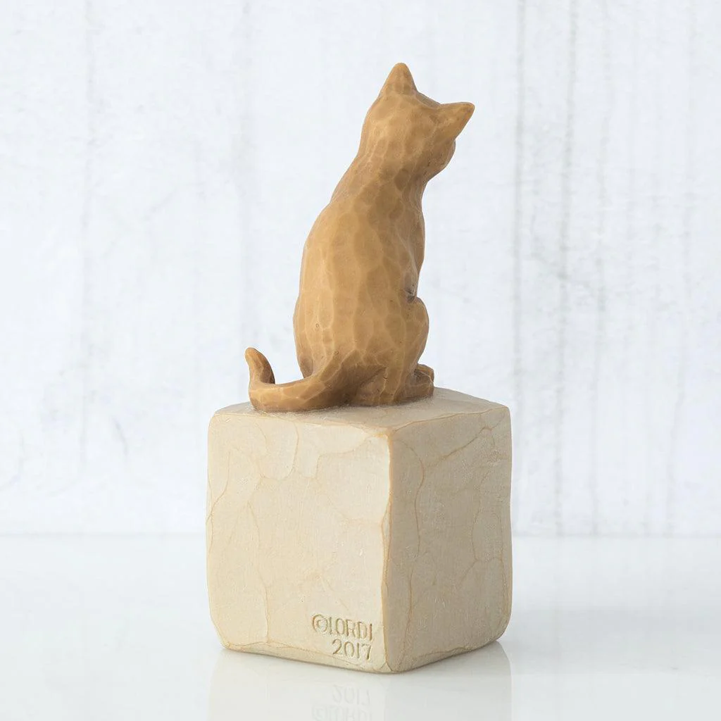 Willow Tree : Love My Cat (Light) Figurine - Image 3