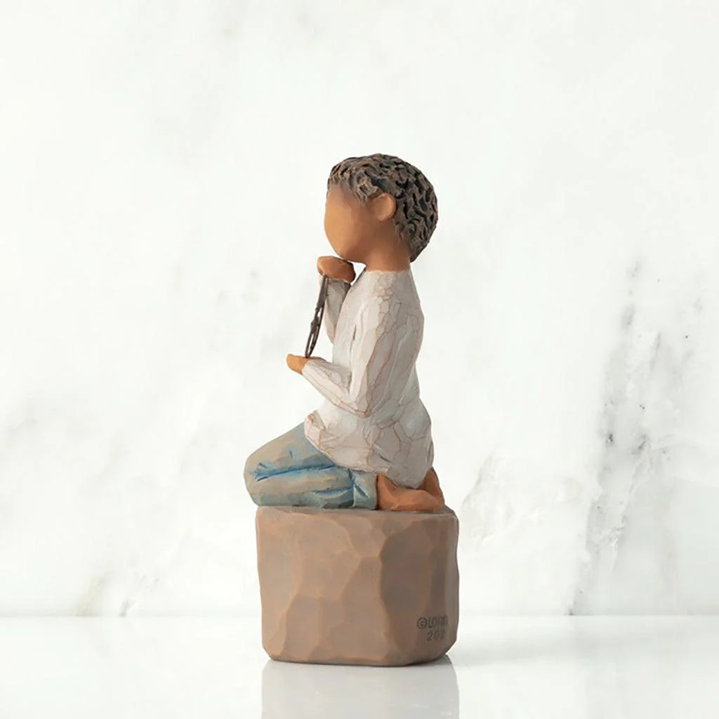 Willow Tree : "Love you too" Figurine - Darker Skin - Image 2