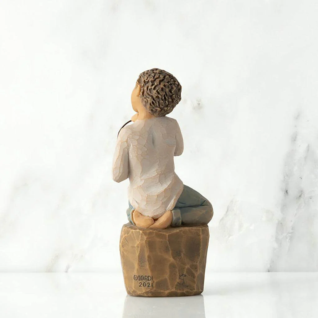 Willow Tree : "Love you too" Figurine - Lighter Skin - Image 2