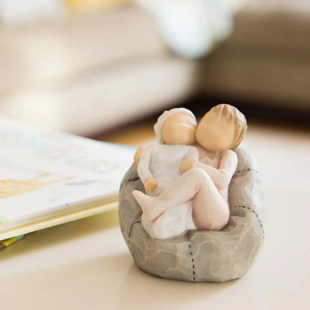 Willow Tree : My New Baby Figurine in Blush - Image 4