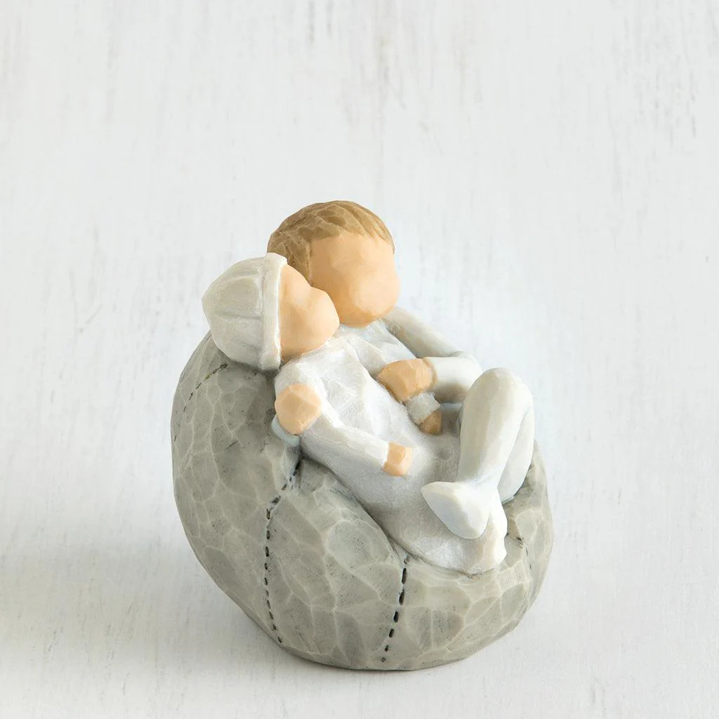 Willow Tree : My New Baby Figurine in Sky - Image 2