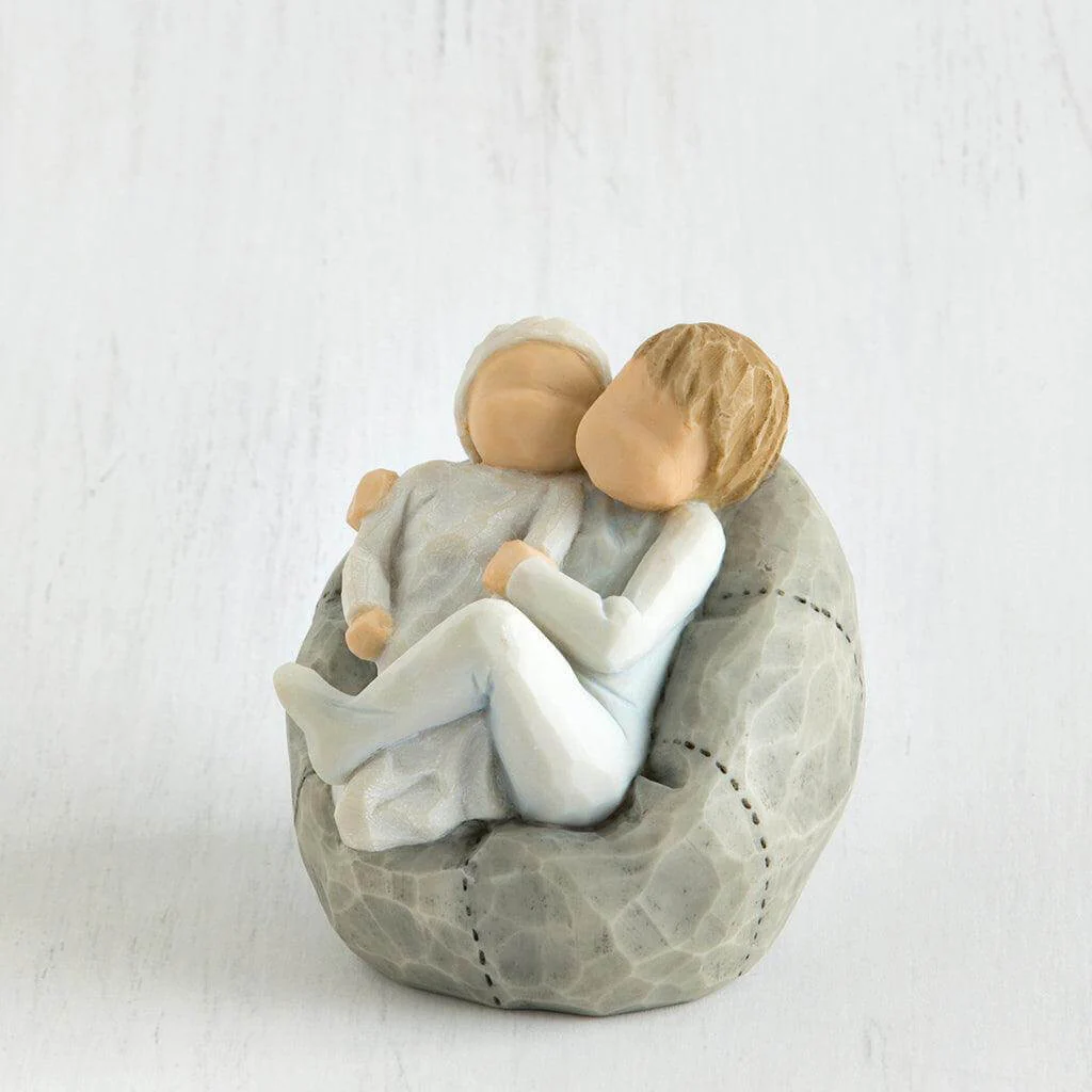 Willow Tree : My New Baby Figurine in Sky - Image 3