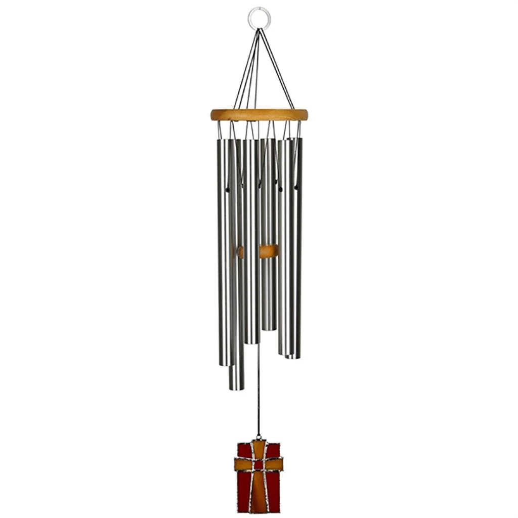 Woodstock Chimes : Amazing Grace Stained Glass Chime - Image 2