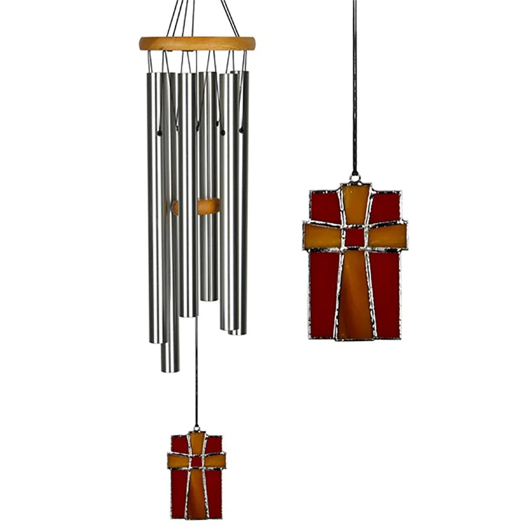 Woodstock Chimes : Amazing Grace Stained Glass Chime - Image 3