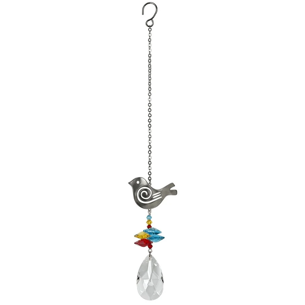 Woodstock Chimes : Crystal Fantasy Suncatcher - Bird