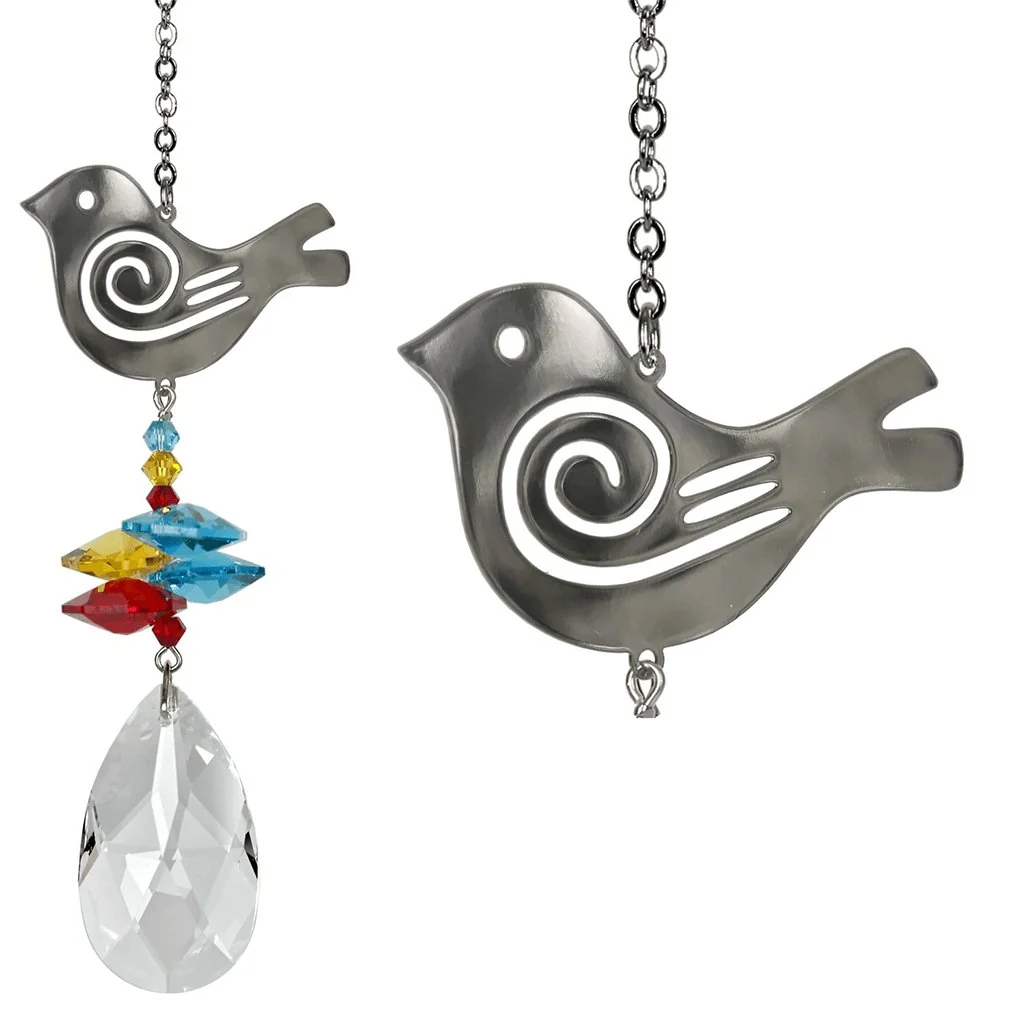 Woodstock Chimes : Crystal Fantasy Suncatcher - Bird - Image 2