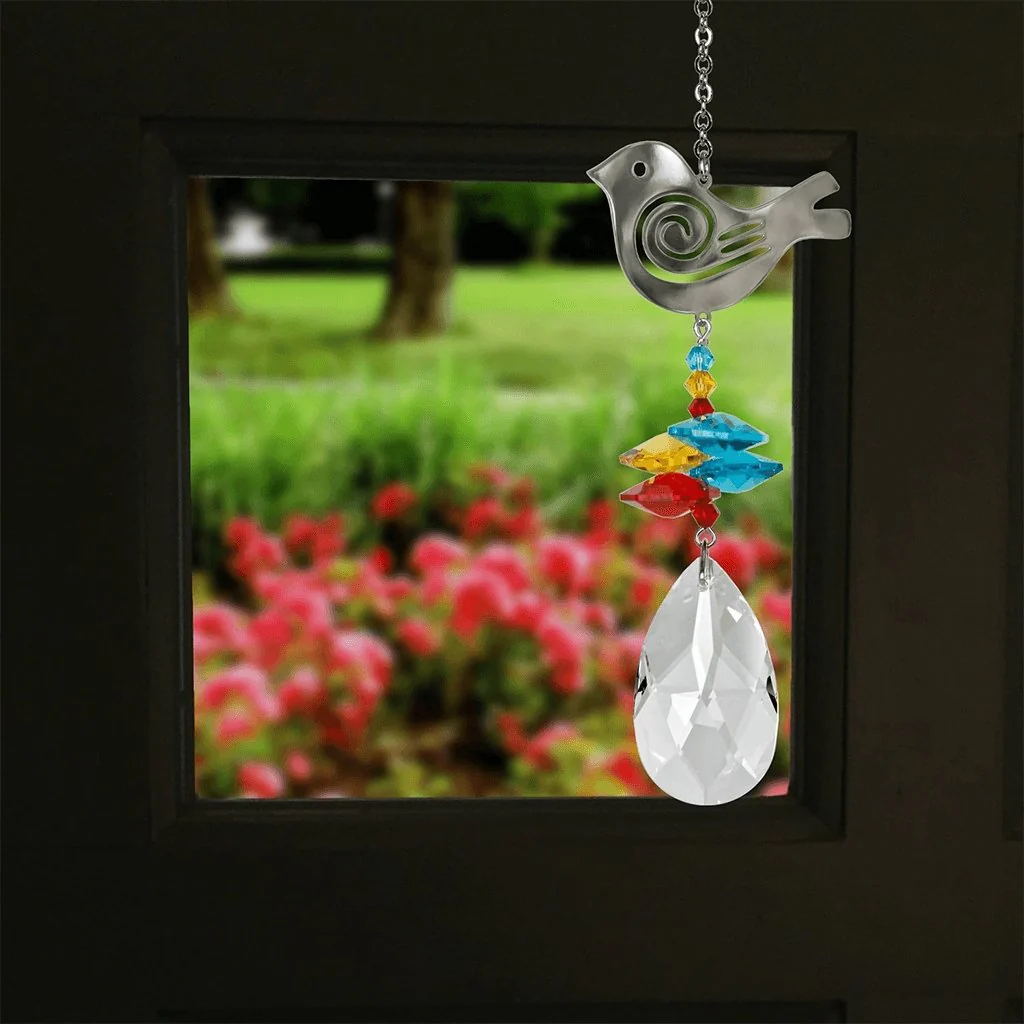 Woodstock Chimes : Crystal Fantasy Suncatcher - Bird - Image 3