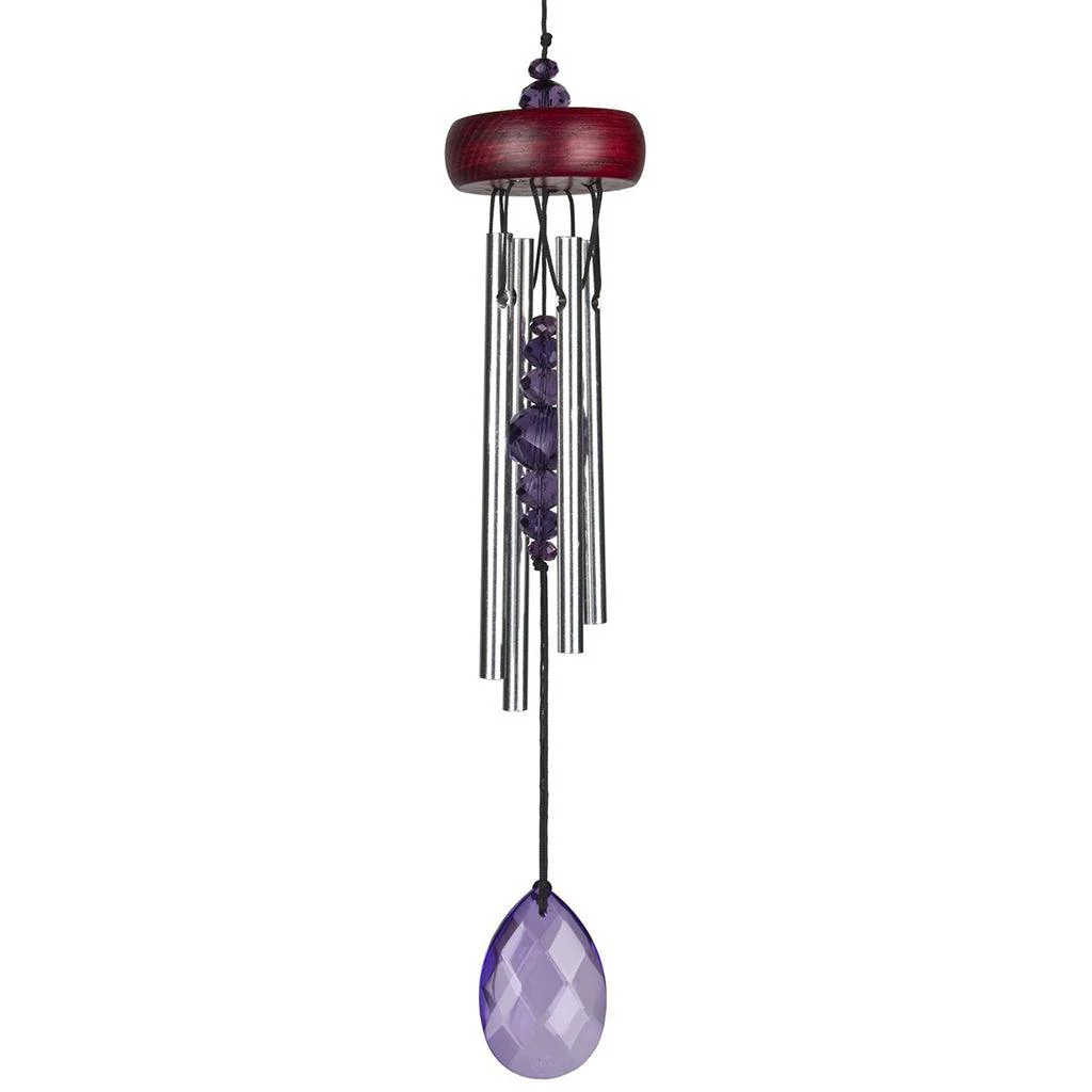 Woodstock Chimes : Gem Drop Chime - Violet - Image 2
