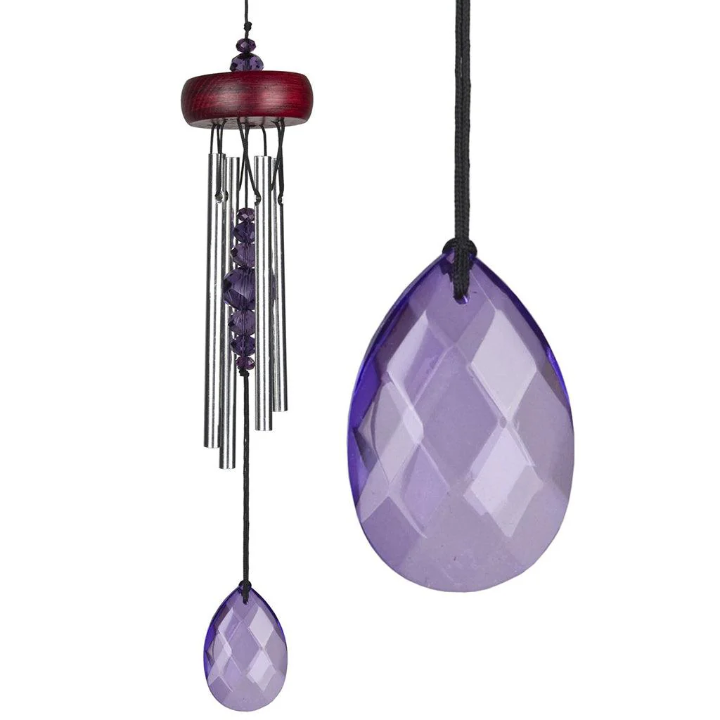 Woodstock Chimes : Gem Drop Chime - Violet - Image 3