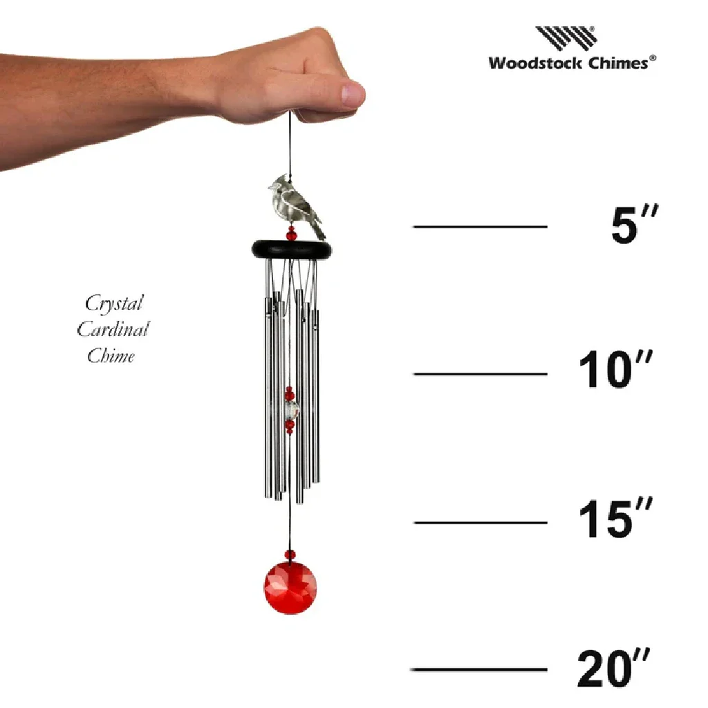 Woodstock Percussion : Crystal Cardinal Chime - Image 5