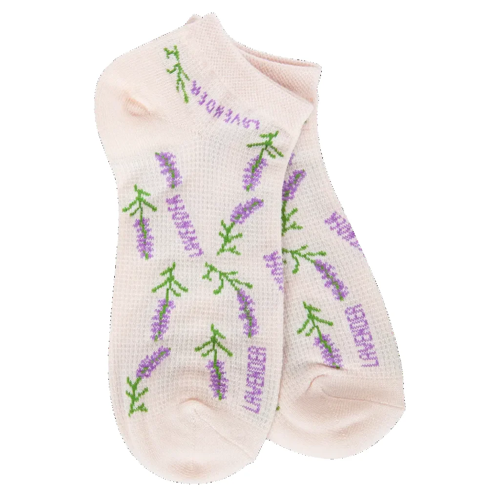 World's Softest Socks : Garden Low Lavender