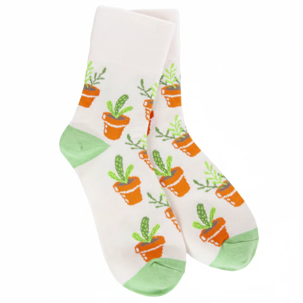 World's Softest Socks : Potted Plants Crew