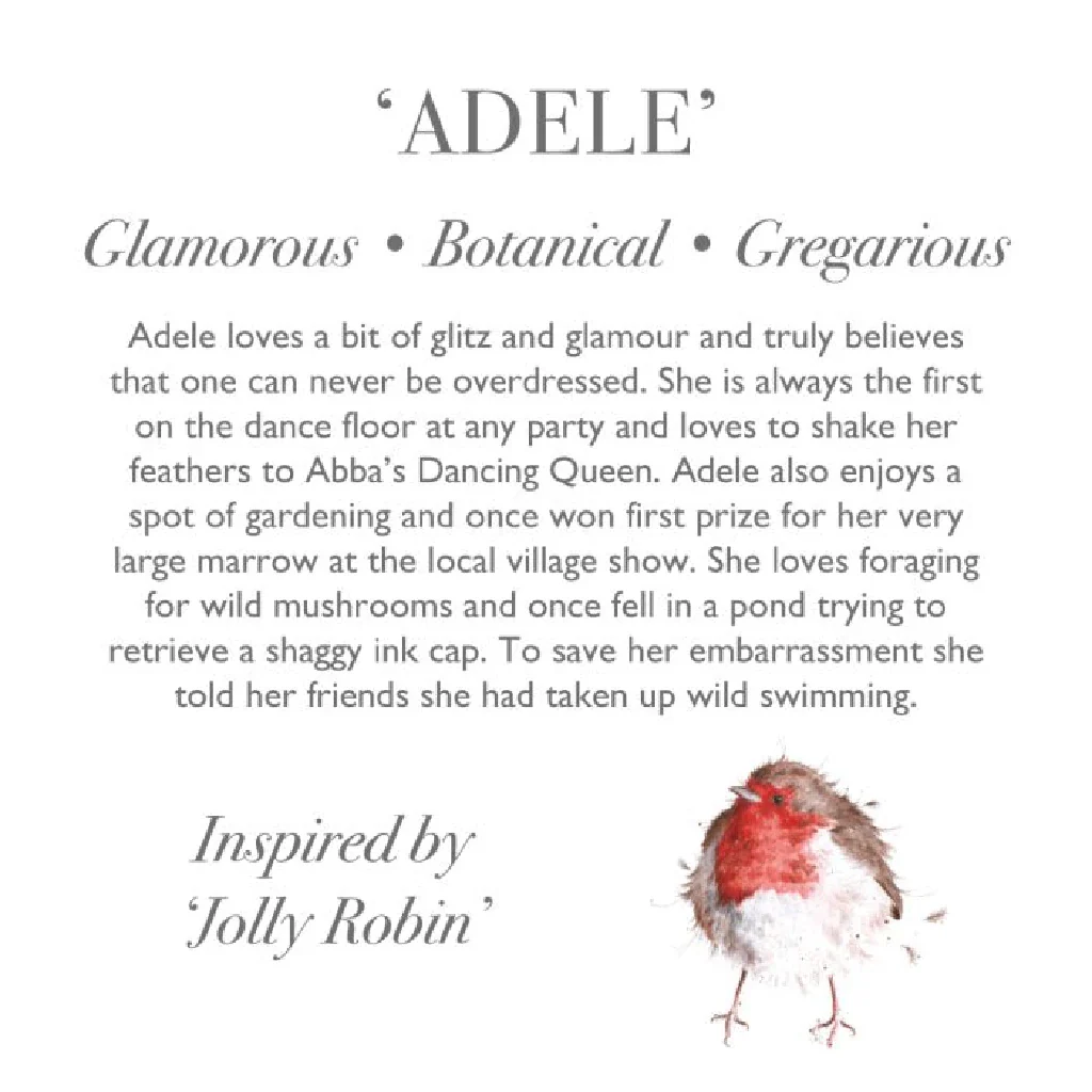 Wrendale : 'Adele' Robin Character - Image 3