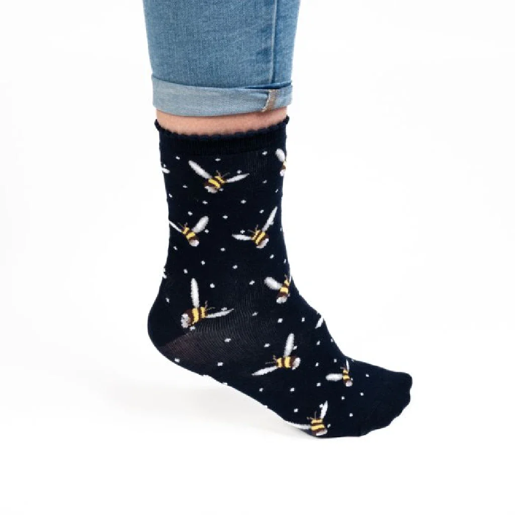 Wrendale : Busy Bee' Bee Socks - Image 2