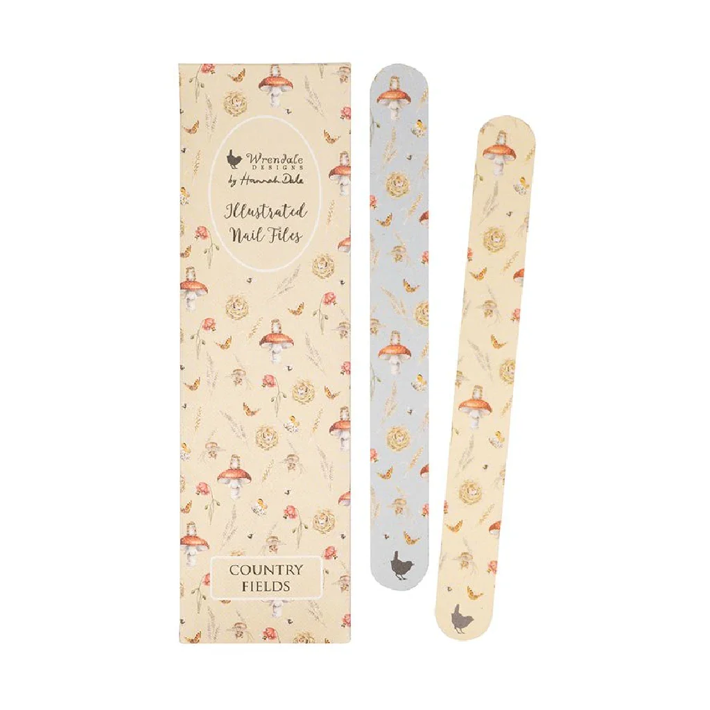 Wrendale : 'Country Fields' Mouse Nail File Set