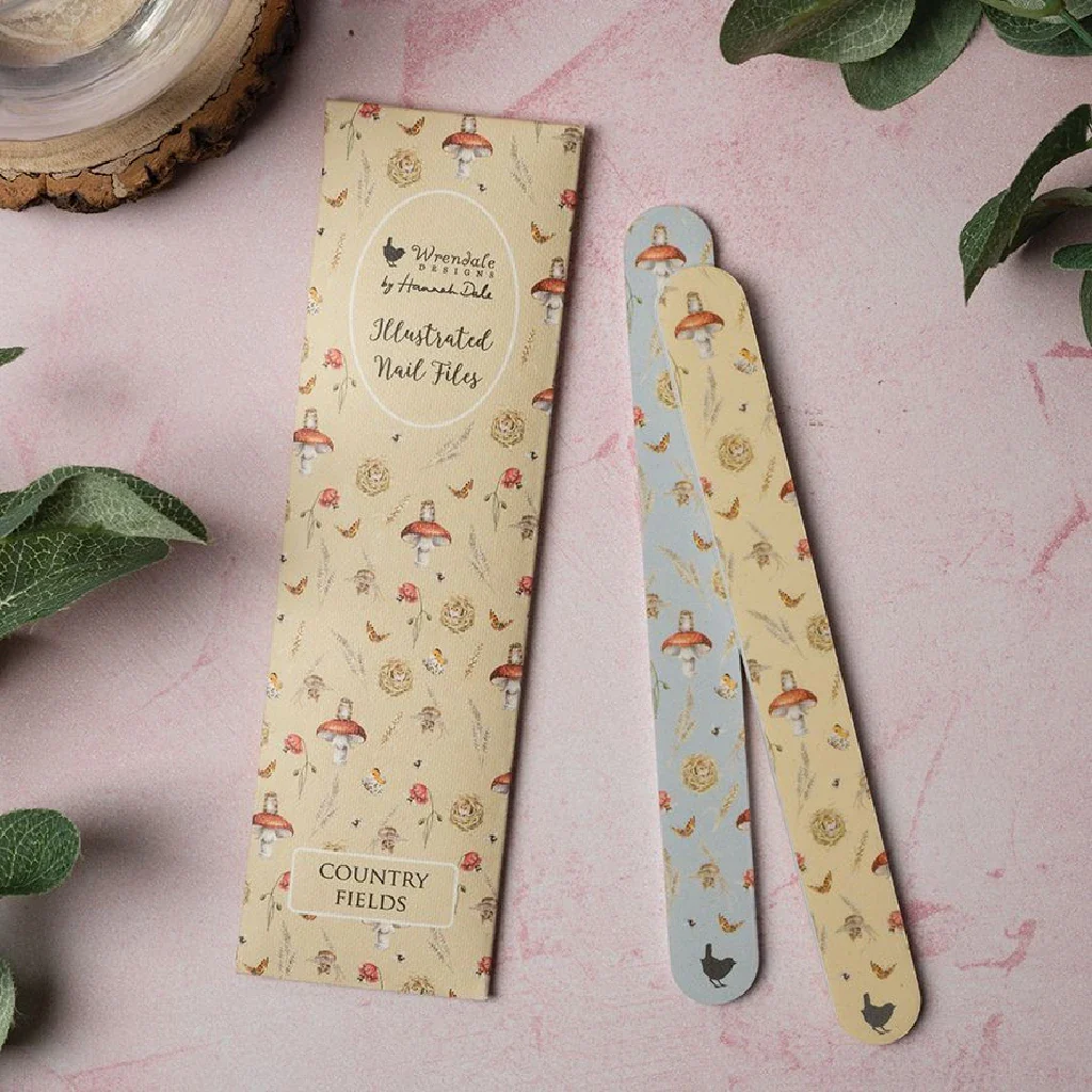 Wrendale : 'Country Fields' Mouse Nail File Set - Image 2
