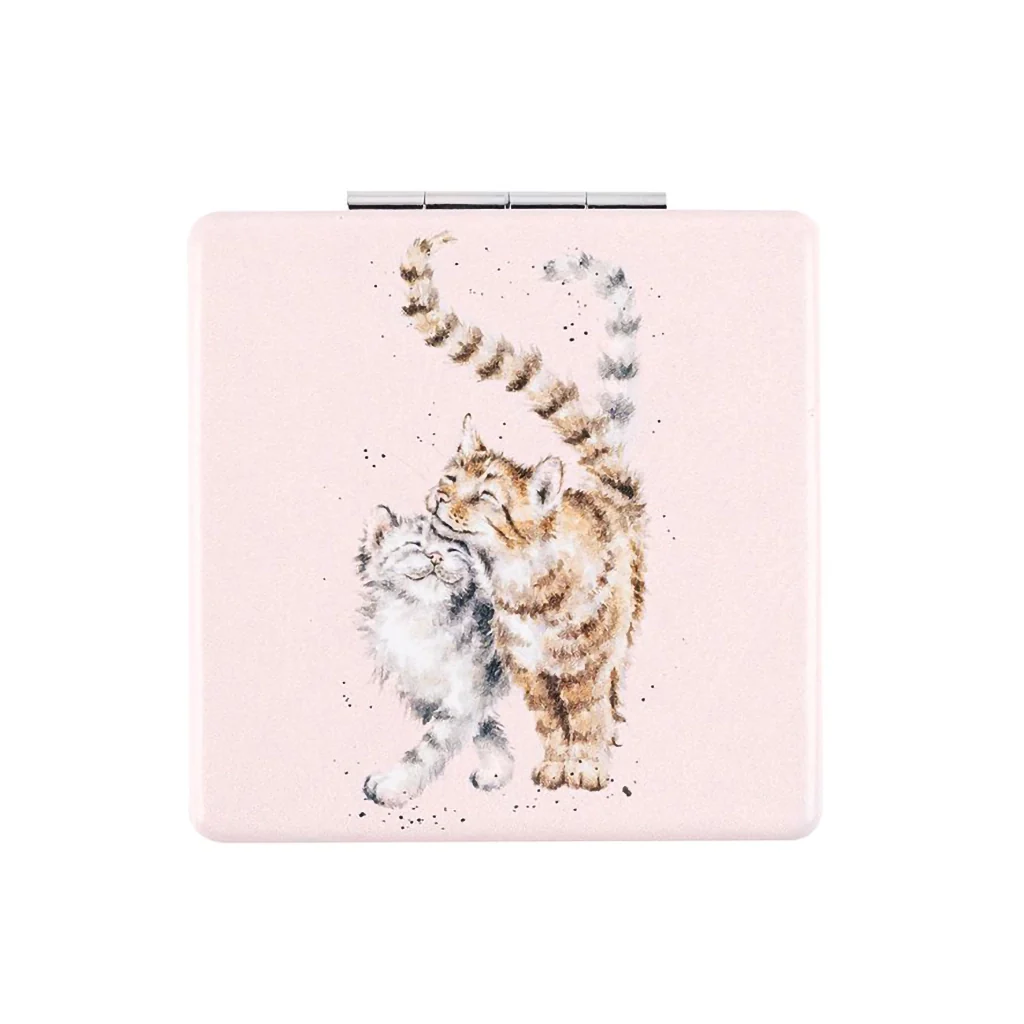 Wrendale Designs : Cat Compact Mirror - Feline Good