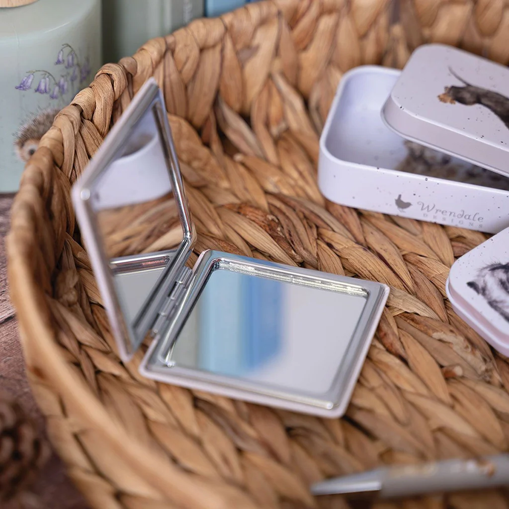 Wrendale Designs : Hummingbird Compact Mirror - Wisteria Wishes - Image 3