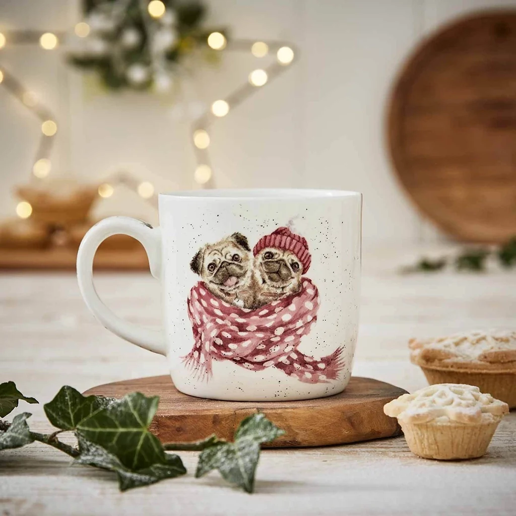 Wrendale Designs : Snug as a Pug Mug - Image 2