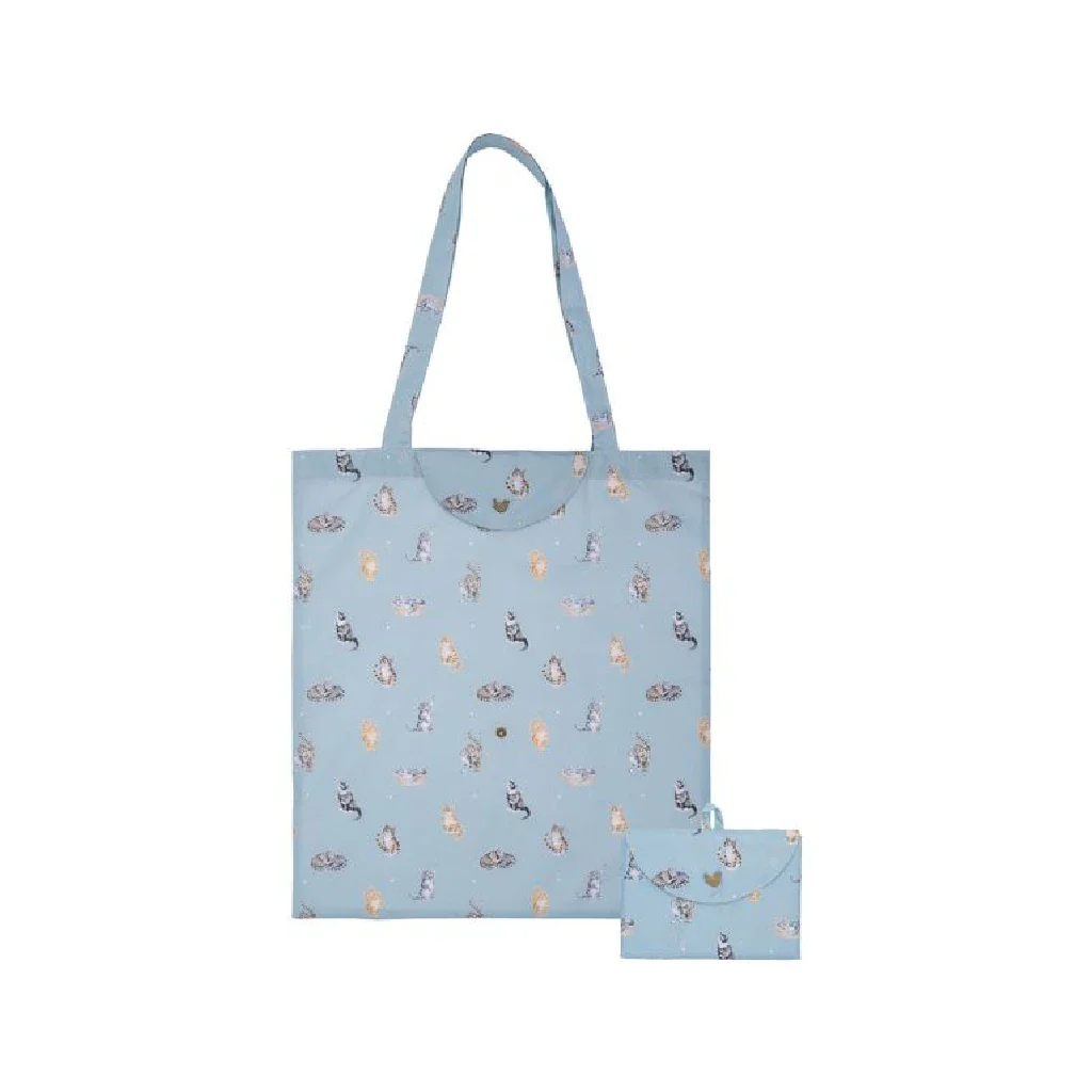 Wrendale: Feline Friends' Cat Foldable Shopping Bag